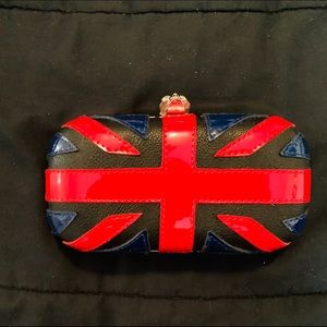 Union Jack McQueen style clutch